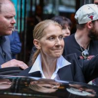 Céline Dion quittant un hôtel le 23 juillet 2024 à Paris. (Photo de MEGA/GC Images)
